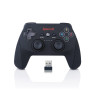 Redragon G808 Gamepad, PC Game Controller, Joystick with Dual Vibration, Harrow, for Windows PC, PS3, Playstation, Android, Xbox 360 (Black-Wireless)
